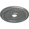 Ekena Millwork Wreath Ceiling Medallion (Fits Canopies up to 6"), 21 1/8"OD x 3 5/8"ID x 7/8"P, Platinum CM21WRPLS - alternate 3